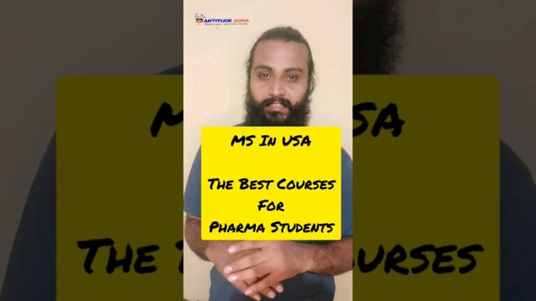 Best Courses For Pharmacy Students | MA In USA #msinus #toefl #gre #ms #visa #pharmacy