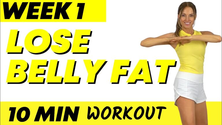 Lose Belly Fat Workout – 10 Minute Workout  | 10 Exercises to Lose Belly Fat | Do this for 7 Days