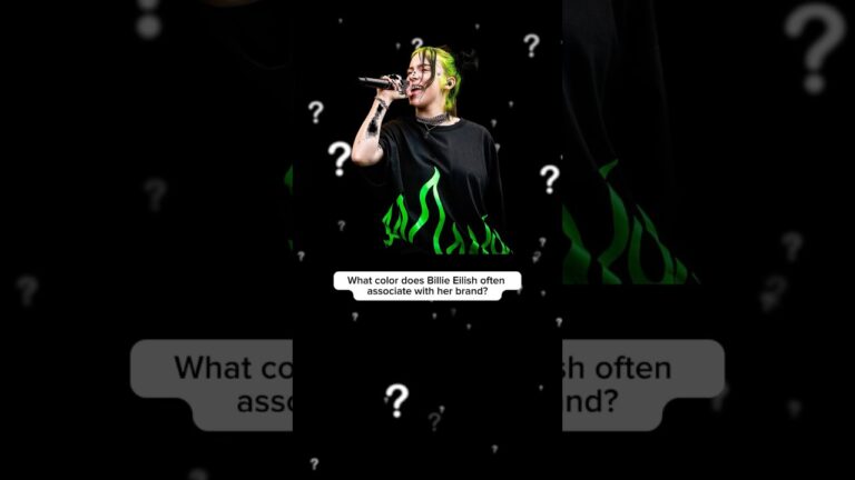 Can you guess Billie’s brand colour? #billieeilish #trending #usatoday