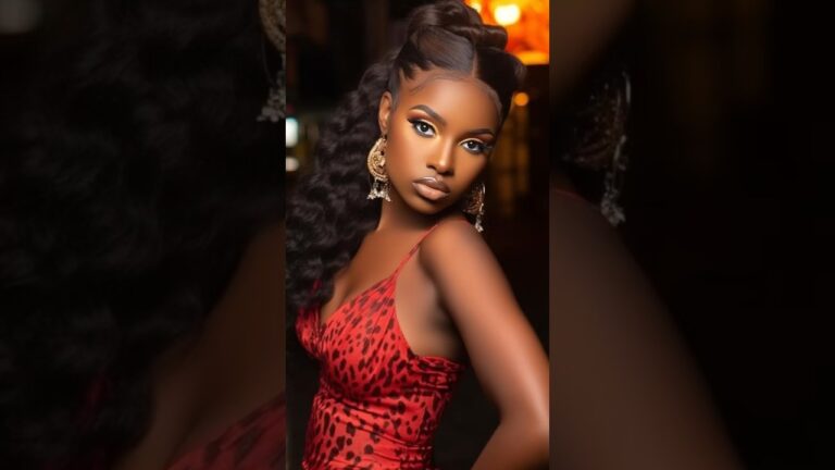 Gorgeous Black Woman With Delicious Curves Dancing Haitian Kompa