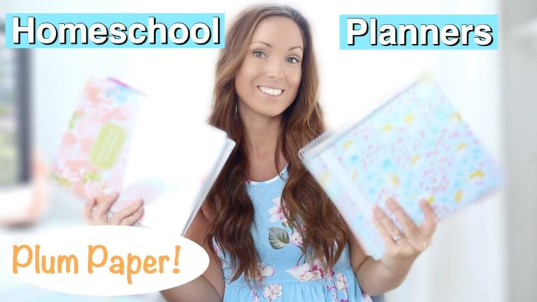 HOMESCHOOL PLANNER IDEAS | How I Design My Plum Paper Homeschool Planner | CUSTOMIZE | FLIP-THROUGH