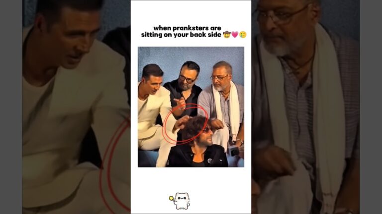 when pranksters are in your back 🥲#akshaykumar #bollywood #celebrity