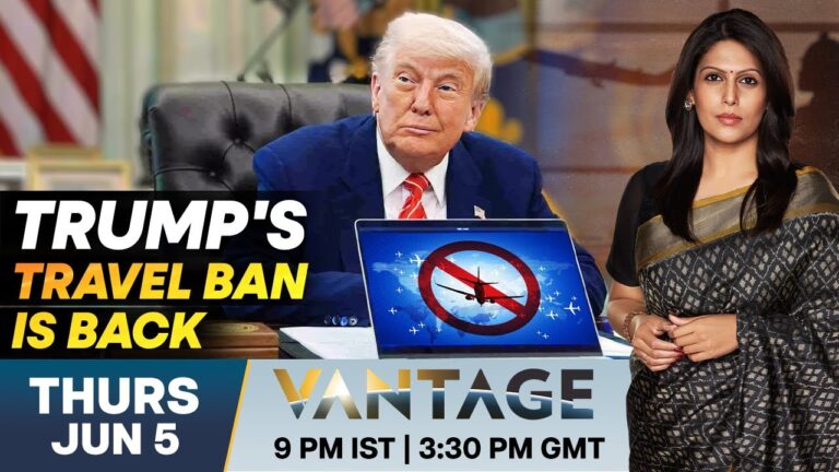 LIVE: US President Trump Imposes Travel Ban on 12 Countries | Vantage with Palki Sharma | N18G