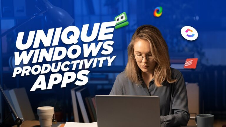 5 Unique Windows Productivity Apps That You Should Try Now!