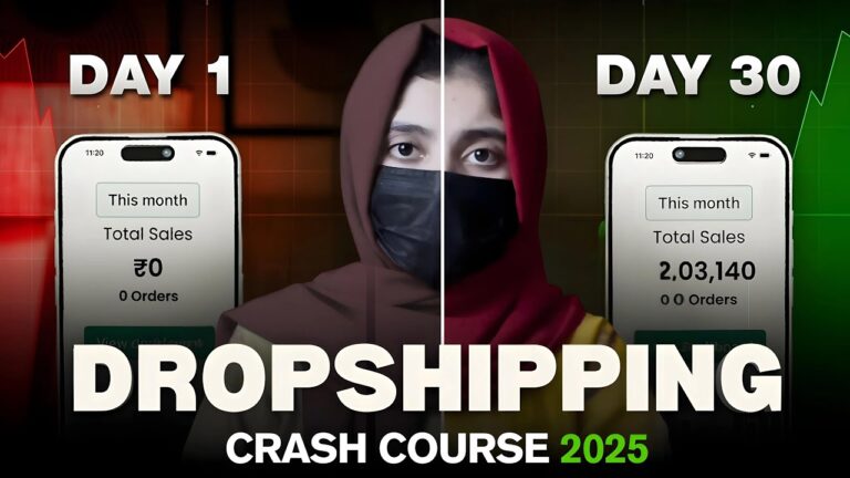 Dropshipping Masterclass for Beginners | Crash Course 2025