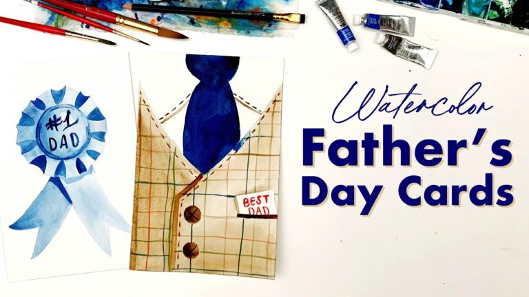 Father's Day Card Ideas (Easy and Cool)