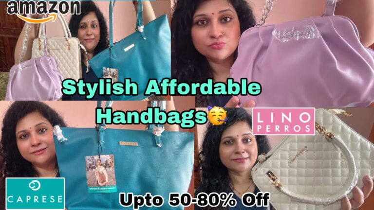 Huge Amazon🔥Top Selling Handbags| Stylish,Affordable Caprese & Leno Perros Bags🌟