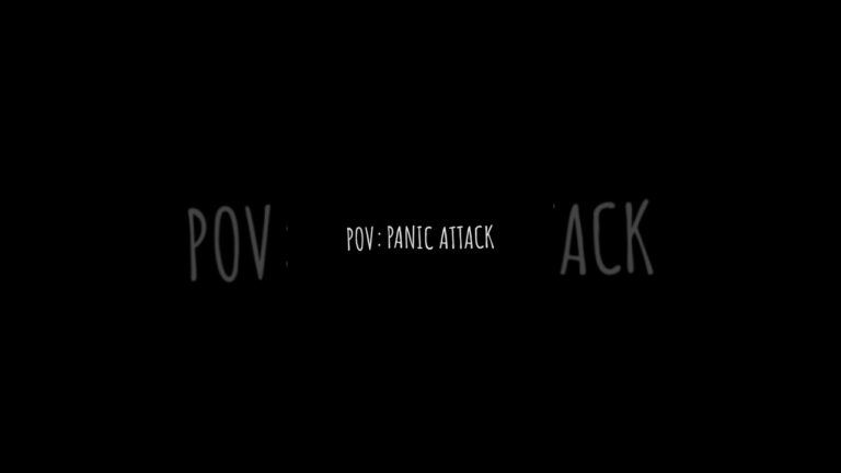 Do you get panic attacks? #youtubeshorts #vent #mentalhealth #sad #lyricsanimation