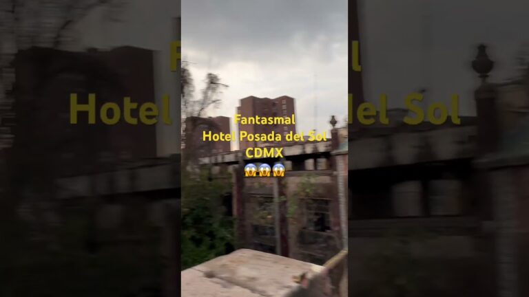 Fantasmal Hotel Posada del Sol #cdmx #callesdemexico #turismo #tourism #hotel 😱😱😱