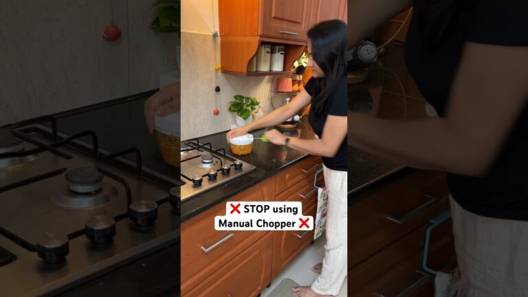 🚫STOP using manual chopper😱 #shorts #youtubeshorts #chopper  #kitchengadgets #kitchen #amazon