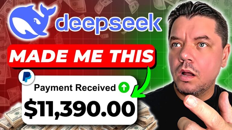 How To Use DeepSeek To Make Money Online – Free Passive Income For Beginners