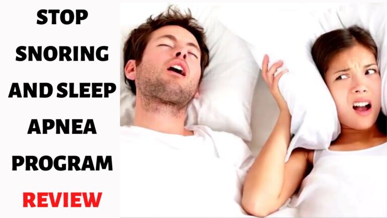 2020 The Stop Snoring And Sleep Apnea Program Review – Natural Way To Eliminate Snoring!