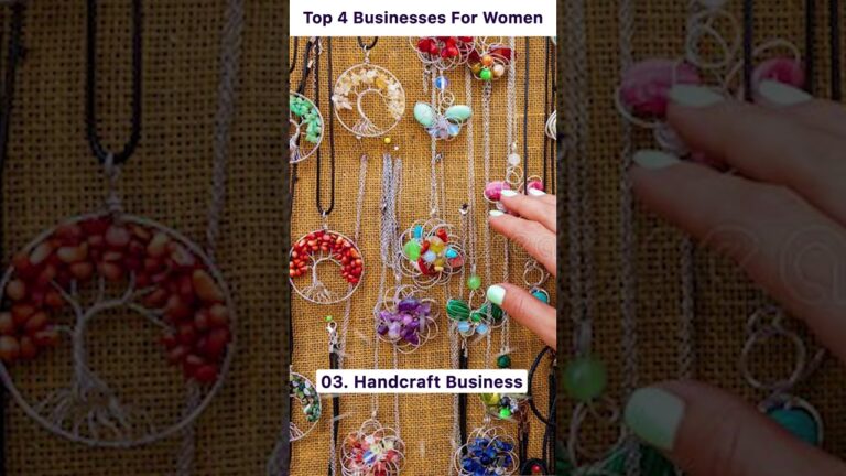 4 Business Ideas for Women🚺 – Work from home🏠 #BusinessIdeas