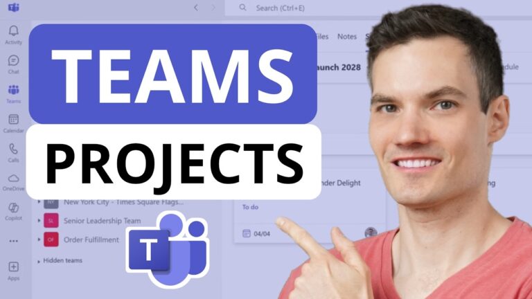 Microsoft Teams Project Management Tutorial – How to Track & Manage Projects