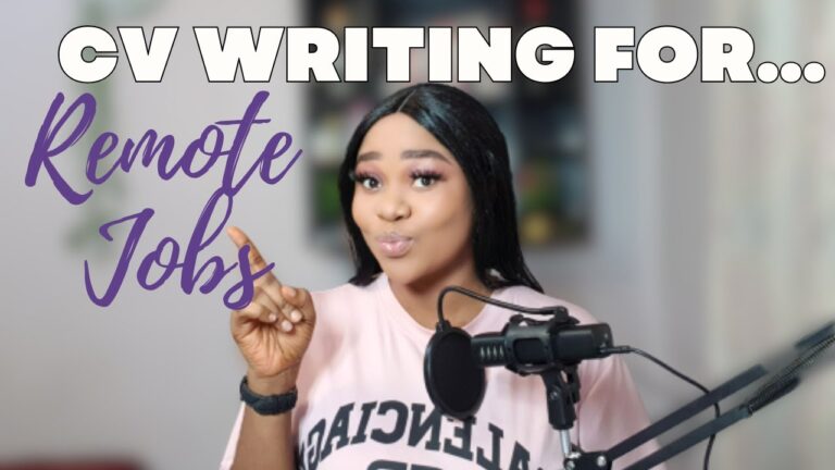 How to Create a CV for Remote Jobs in 2025 – The Only Video You Need to Watch