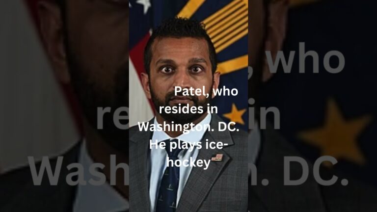 Who is Kash Patel Trump's new FBI director #latestupdate