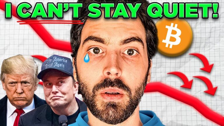 I Can't Stay Quiet on this Bitcoin Crash Any Longer!