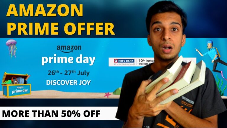 Amazon Prime day offers | Buy books, Kindle at 50% off