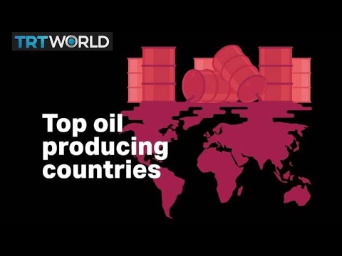 Top 12 countries with highest oil production, from 1900 to 2019