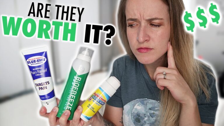 Are These Pain Relief Creams WORTH It? Chronic Pain Patient Reacts! (Biofreeze/Blu Emu/Aspercreme!)