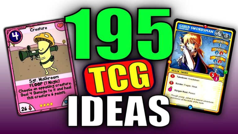 AMAZING Homemade Trading Card Design IDEAS | TCG R&D