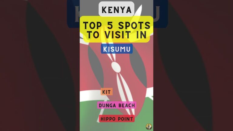 Top 5 Spots to Visit in Kisumu (Kenya)