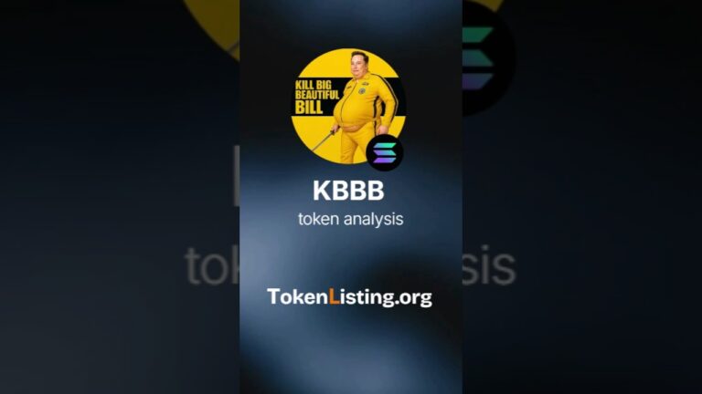 Kill Big Beautiful Bill KBBB token analysis #crypto #tokens #cryptotrading #investment #kbbb