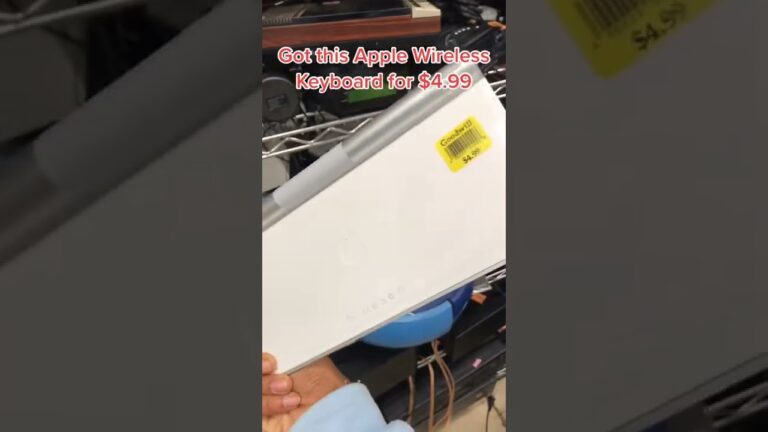 Apple Magic Keyboard Find at Goodwill 💻 #shorts