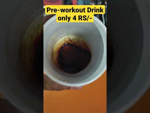 Black Coffee/ Pre- Workout.                       #gym #blackcoffee #vishalvirarya