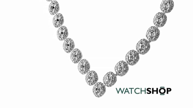 Swarovski Jewellery Jewellery Ladies' Silver Plated Angelic Necklace (5368145)