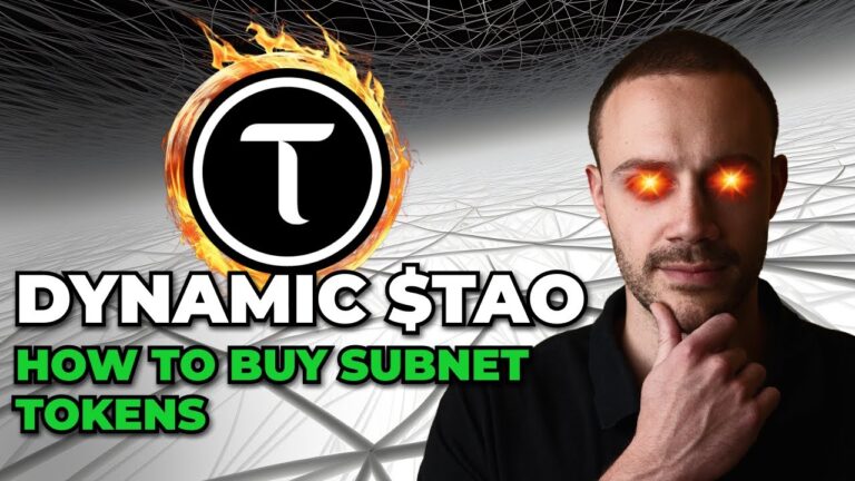 How To Buy dTAO Subnet Tokens! Bittensor Dynamic TAO Upgrade
