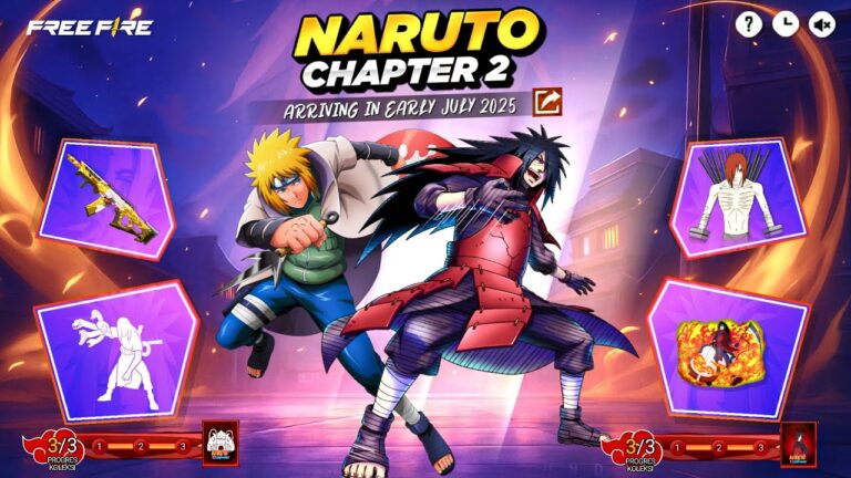 ANNIVERSARY NARUTO CHAPTER 2 | NEXT MYSTERY SHOP | FREE FIRE NEW EVENT | FF NEW EVENT | NEW EVENT FF