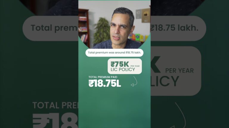 LIC Policy lena SAHI Investment DECISION tha ya NAHI?! | Ankur Warikoo #shorts