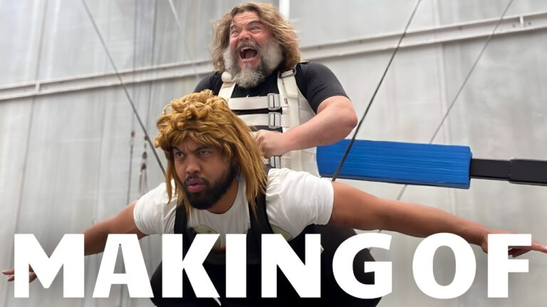 Making Of A MINECRAFT MOVIE (2025) – Best Of Behind The Scenes & Funny Cast Moments With Jack Black
