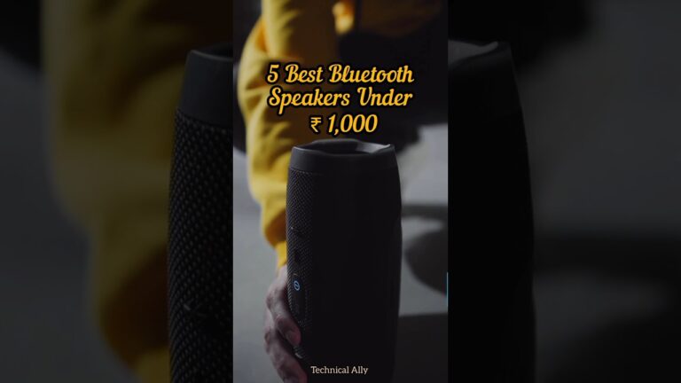 Best Bluetooth Speakers under 1000 | #bluetoothspeaker #speaker