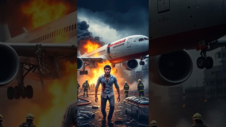 Air India Crash 2025: सिर्फ एक इंसान कैसे बचा?😳 #shorts #PlaneCrash2025 #MiracleSurvivor