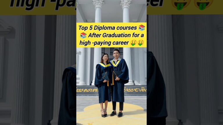 Top 5 diploma courses after graduation for a high paying career#DiplomaCourses  #CareerGrowth