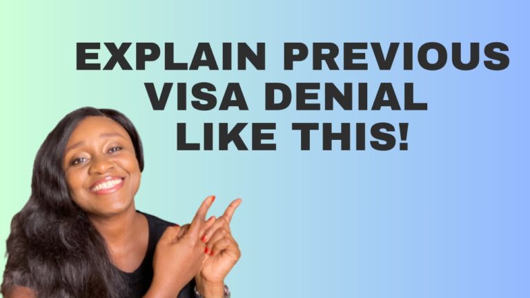 How To Correct Previous Visa Denial In Your New Application Mushenee