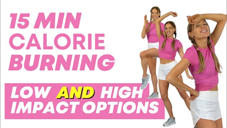 15 Minute  Calorie Burning Workout  – Full Body | No Equipment | Tabata | Cardio at Home