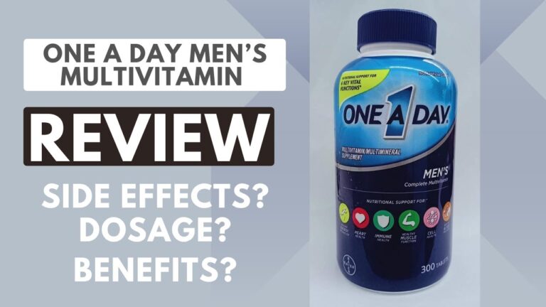 One A Day Men's Multivitamin Review | Side Effects