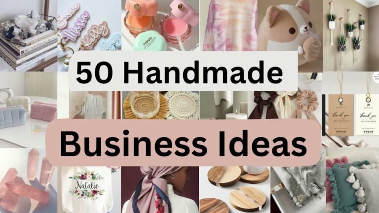 50 Handmade Business Ideas that will change your life in 2024 |Business Ideas part 3#businessideas