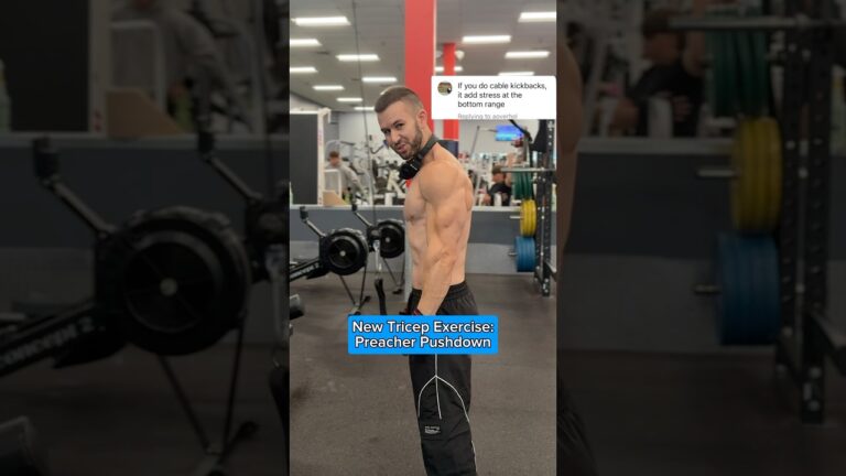 Best Exercise for Triceps?!  #gym #fitness #workout #nutrition #bodybuilding
