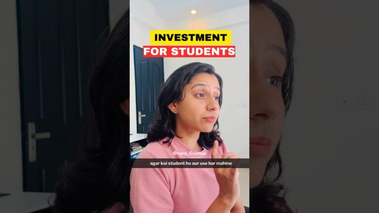 How to invest as a student #shorts #personalfinance #investment #viralshorts #finacialeducation