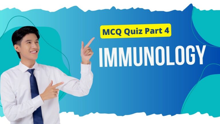 Immunology ~ Multiple Choice Question Quiz Part 4 ~ Micro Revision ~ Medical Laboratory Science