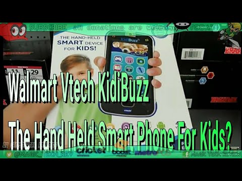 Walmart Vtech KidiBuzz The Hand Held Smart Phone Device For Kids? Do Young Kids Really Need Phones?