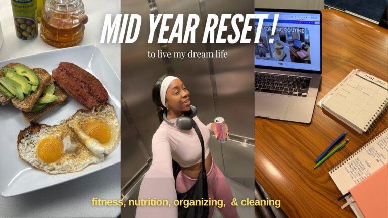 MID-YEAR RESET | Goal Setting, Productivity, & Getting Back on Track ✨