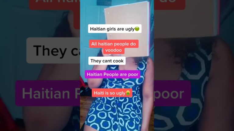 Addressing Negative Stereotypes about Haitian People#HaitianPride #StereotypeDebunking