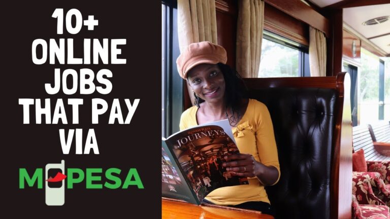 How to Make Money Online in Kenya Through Mpesa | Online Jobs in Kenya that Pay Through MPesa 2021 Mushenee