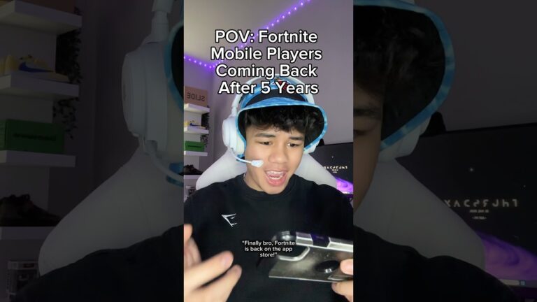 WHOLE different game 😭 #Fortnite