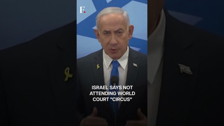 Gaza War: Israel Says Not Attending World Court "Circus" | Subscribe to Firstpost | N18G